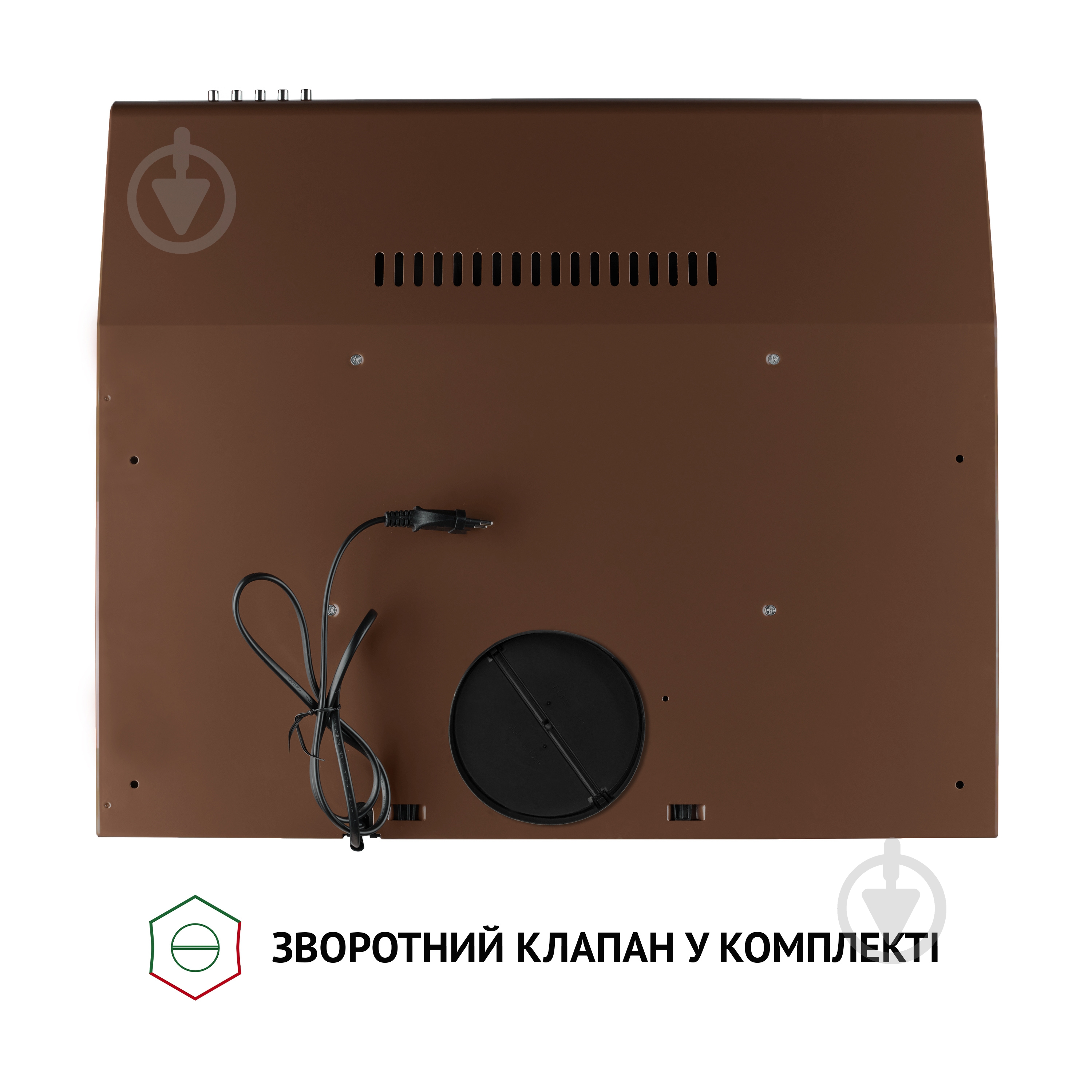 Вытяжка Perfelli PL 6144 Dark BR LED плоская - фото 9