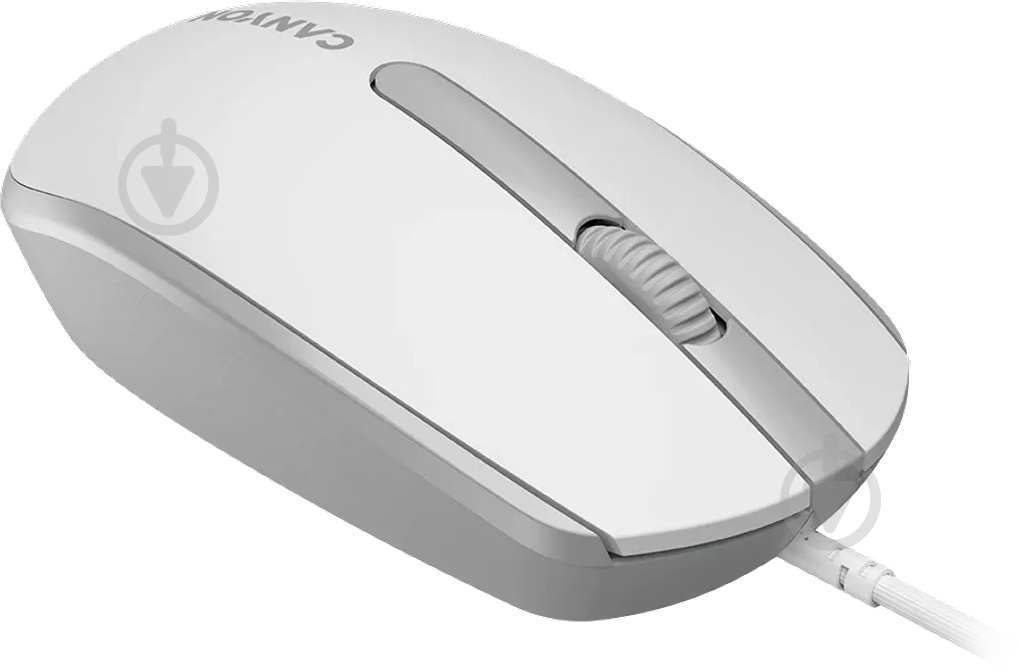 Миша Canyon M-10 USB white grey (CNE-CMS10WG) - фото 2