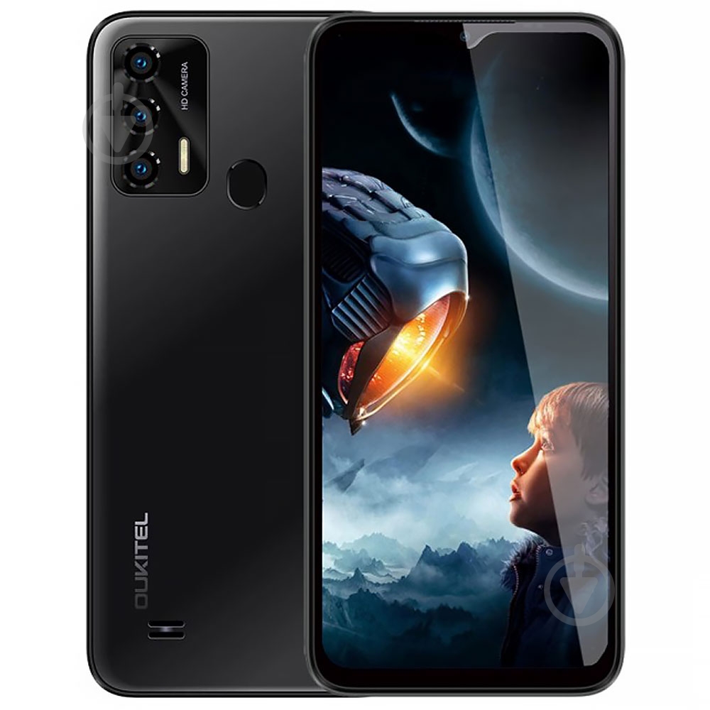 Смартфон Oukitel C31 Pro 4/64GB black (6931940713016) - фото 1
