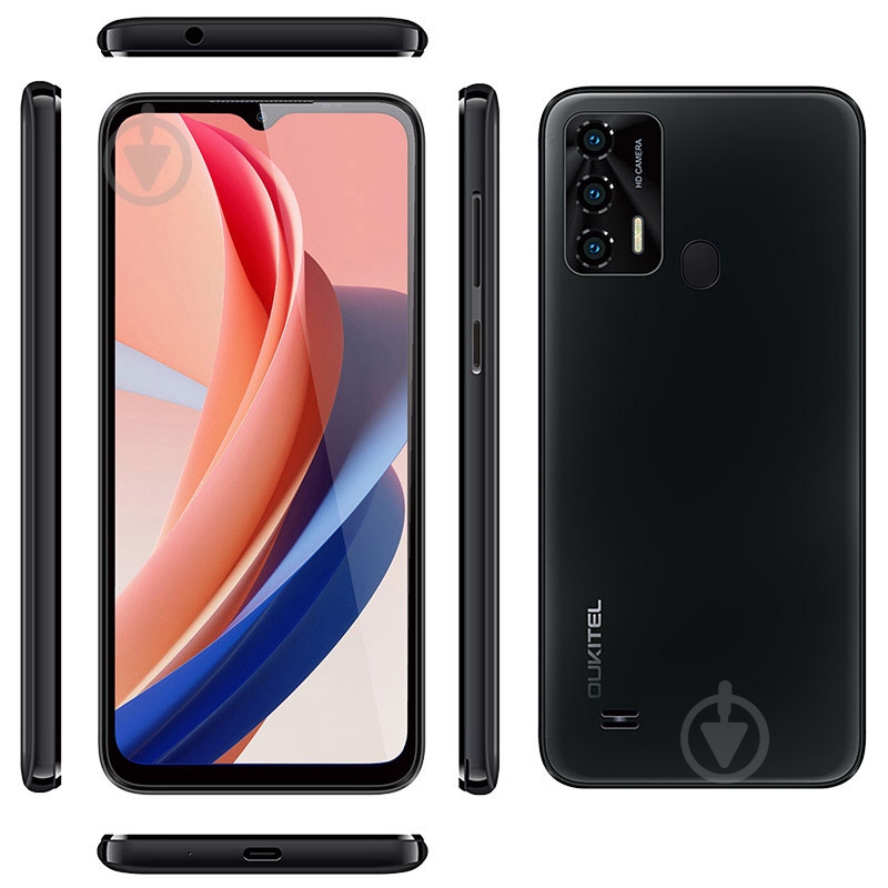 Смартфон Oukitel C31 Pro 4/64GB black (6931940713016) - фото 6