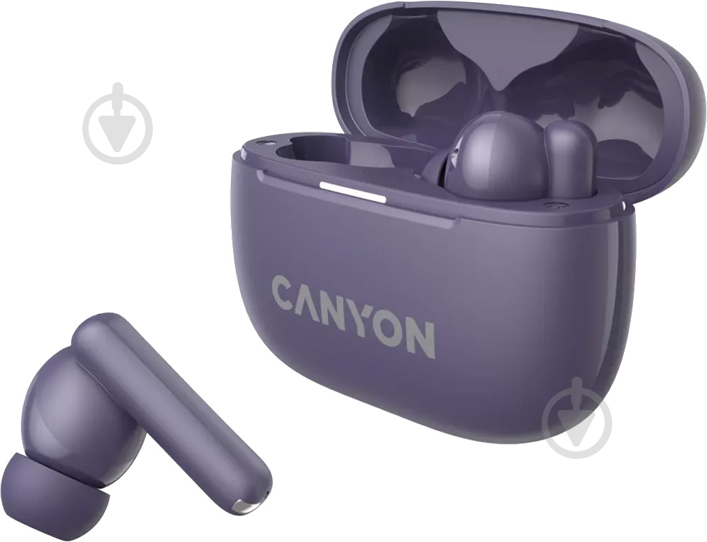 Навушники Canyon OnGo TWS-10 ANC ENC purple (CNS-TWS10PL) - фото 4