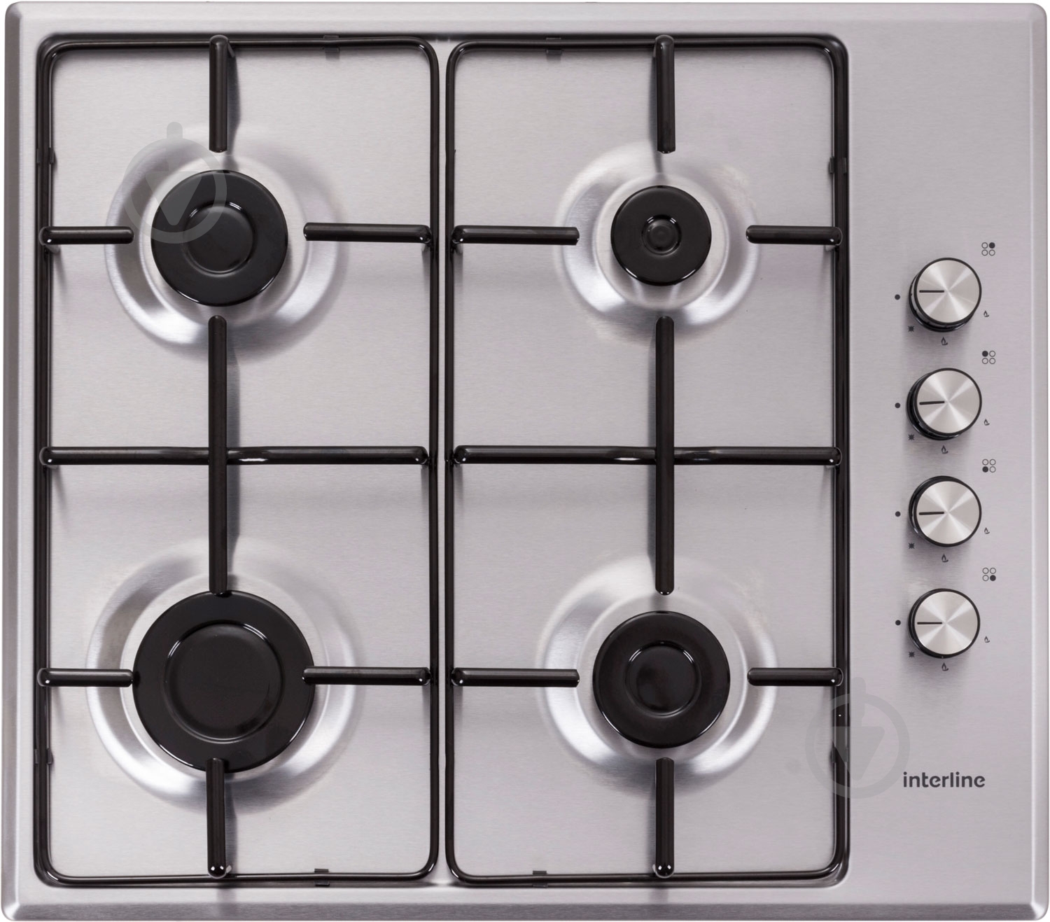 Варочная поверхность газовая Interline TK 4300 IX/H2 - фото 1