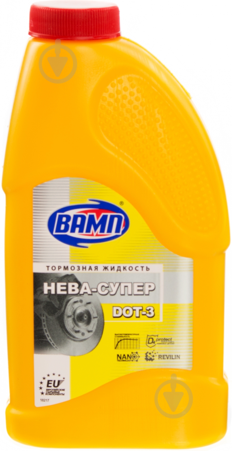 Гальмівна рідина ВАМП Нева-Супер DOT-3 0,5 л (46721) - фото 1