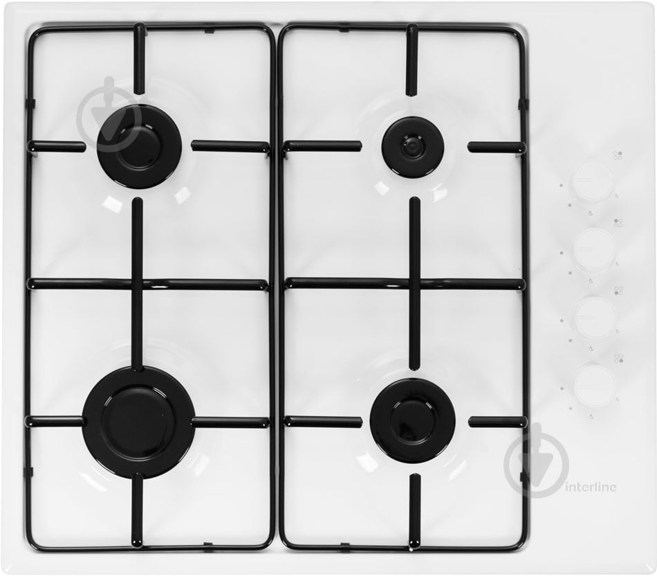 Варочная поверхность газовая Interline TK 4300 WH/H2 - фото 1
