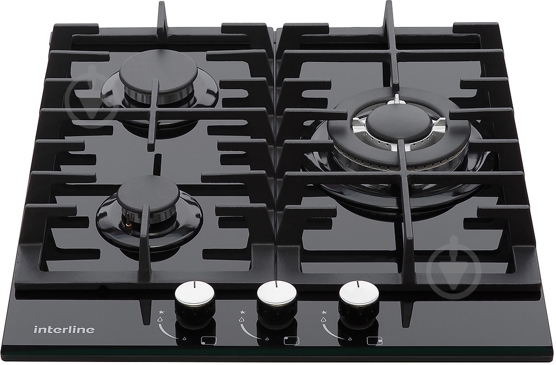 Варочная поверхность газовая Interline TQ 8540 BK - фото 2