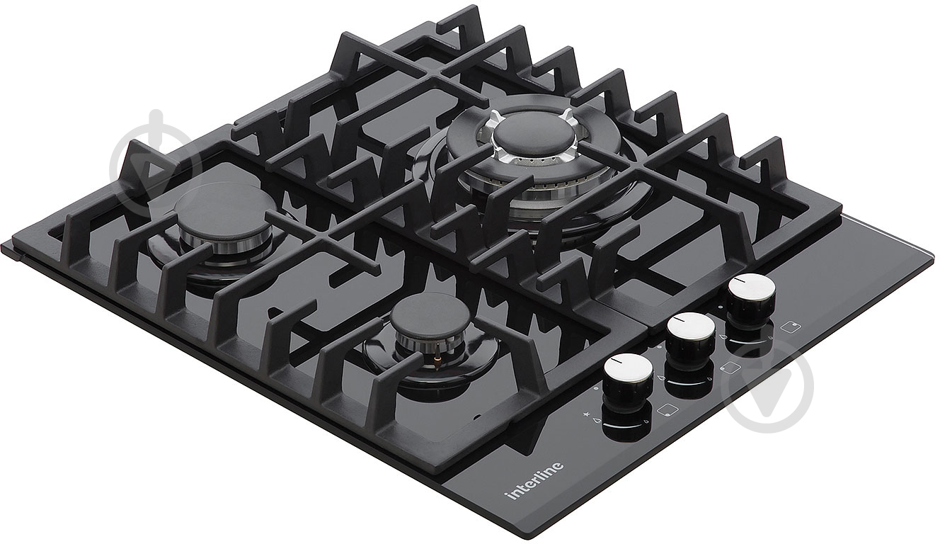 Варочная поверхность газовая Interline TQ 8540 BK - фото 3