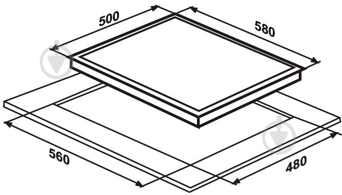 Варильна поверхня газова Interline TS 6402 X - фото 6 Варильна поверхня газова Interline TS 6402 X - фото 6