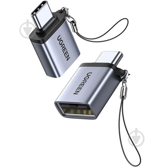 Перехідник UGREEN сірий (50283) - фото 2