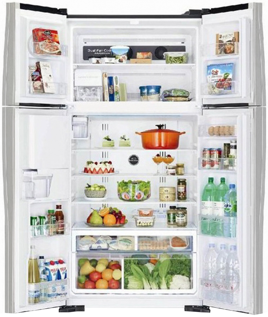 Холодильник Hitachi R-W720PUC1INX - фото 2 Холодильник Hitachi R-W720PUC1INX - фото 2