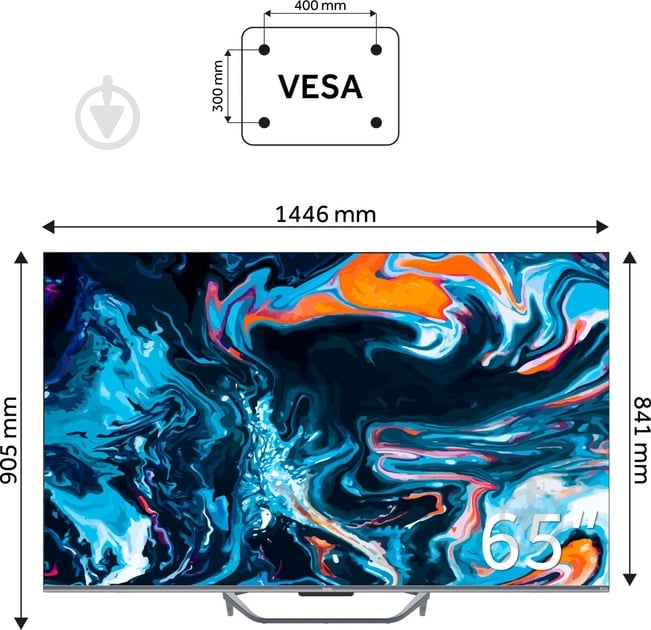 Телевизор Haier H65Q800UX - фото 9