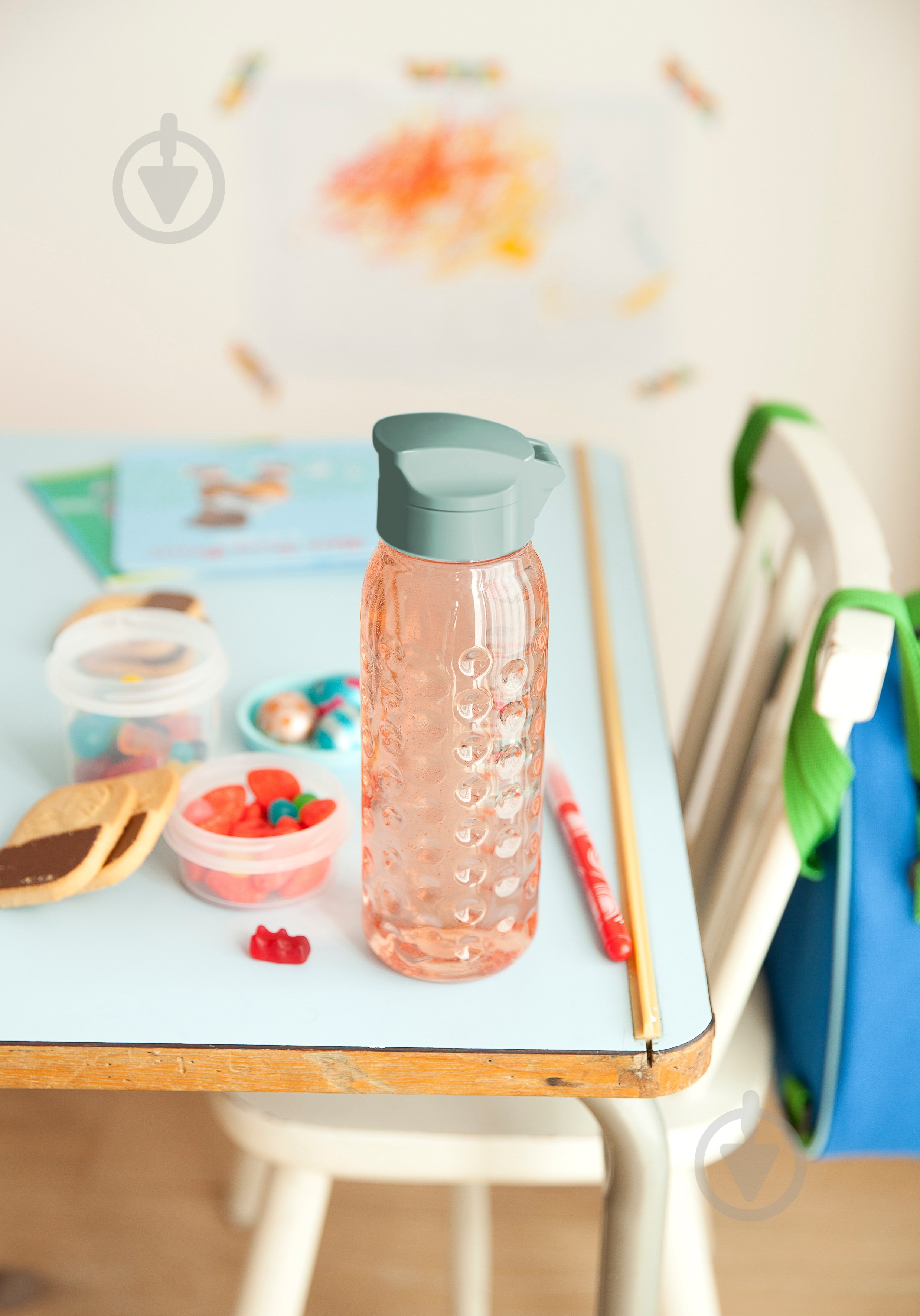 Пляшка з кришкою Curver Dots Bottle 0,45 л (823851) - фото 2