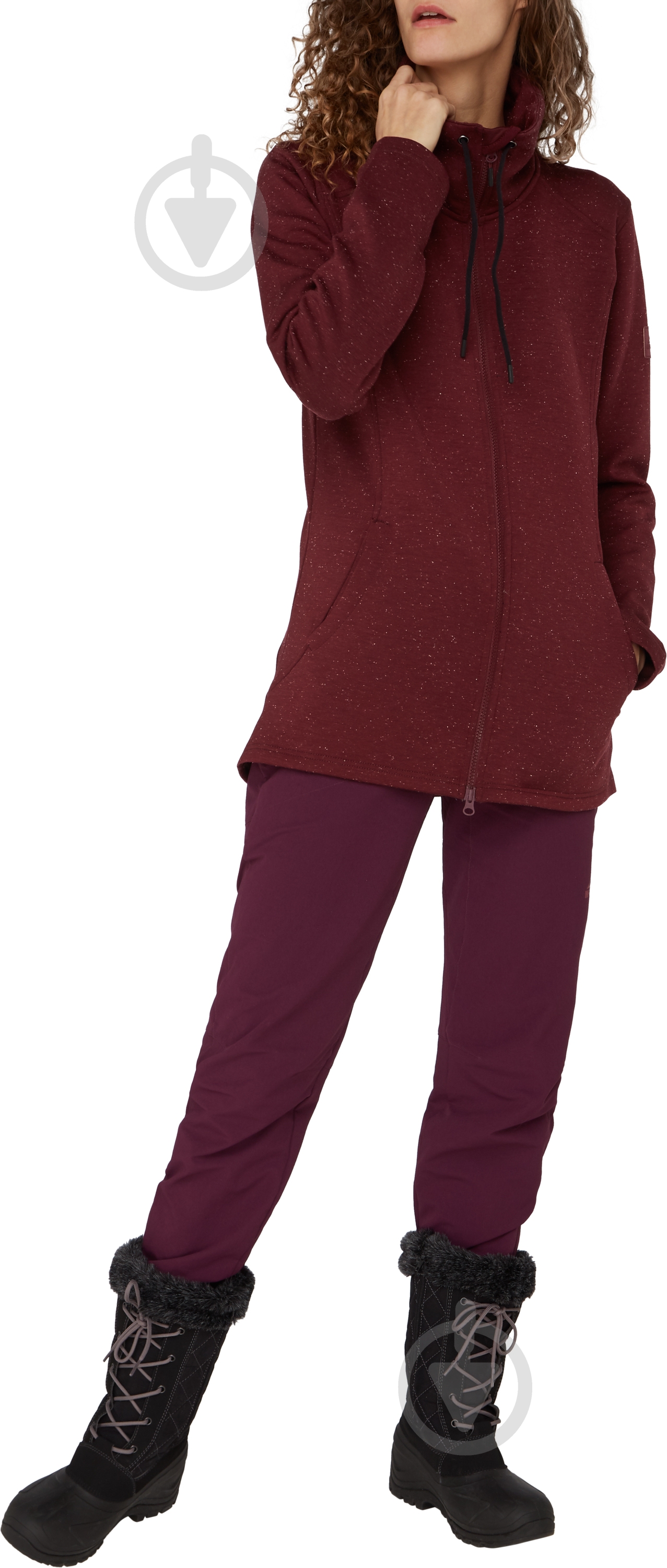Джемпер McKinley Adriana wms 294702-902911 р.XS бордовый - фото 1