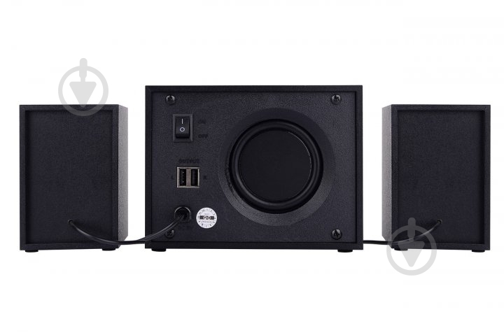 Акустика Ergo ES-287 USB (5W + 3W*2) 2.1 black - фото 3