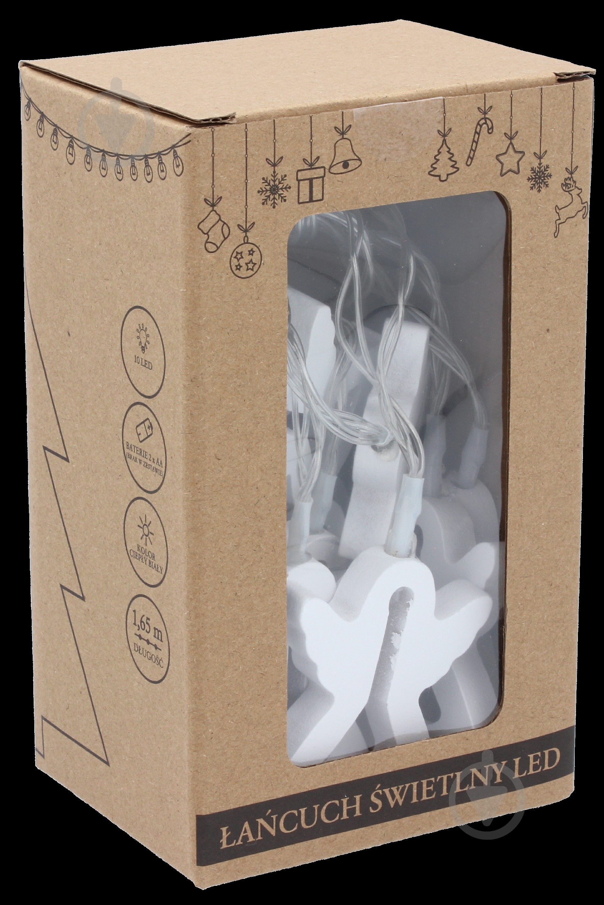 Гирлянда-фигура Тайм Еко светодиодная (LED) 10 ламп (LED4048) - фото 3 Гирлянда-фигура Тайм Еко светодиодная (LED) 10 ламп (LED4048) - фото 3