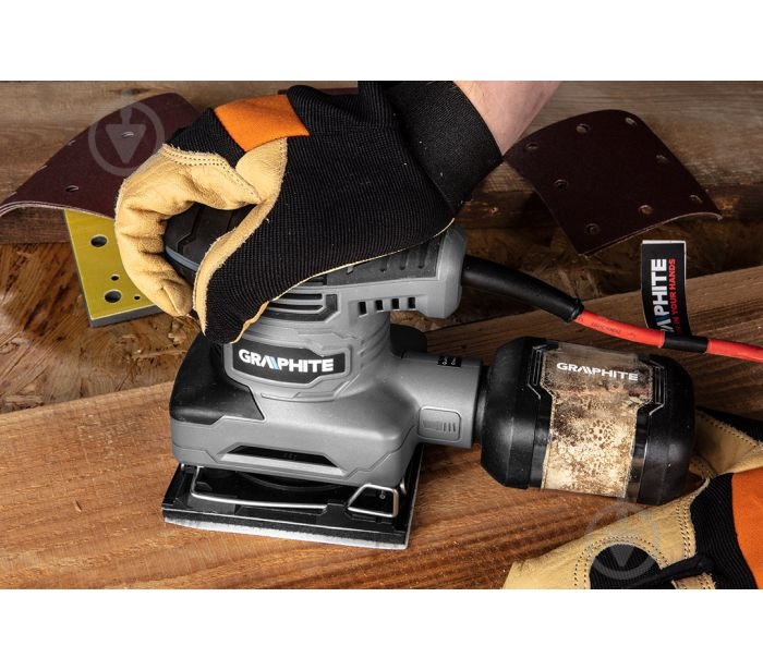 Виброшлифмашина GRAPHITE 59G322 - фото 4