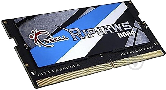 Оперативна пам'ять G.Skill SODIMM DDR4 8 GB (1x8GB) 3200 MHz (F4-3200C22S-8GRS) Ripjaws - фото 2 Оперативна пам'ять G.Skill SODIMM DDR4 8 GB (1x8GB) 3200 MHz (F4-3200C22S-8GRS) Ripjaws - фото 2