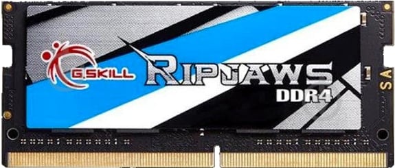 Оперативна пам'ять G.Skill SODIMM DDR4 8 GB (1x8GB) 3200 MHz (F4-3200C22S-8GRS) Ripjaws - фото 1 Оперативна пам'ять G.Skill SODIMM DDR4 8 GB (1x8GB) 3200 MHz (F4-3200C22S-8GRS) Ripjaws - фото 1