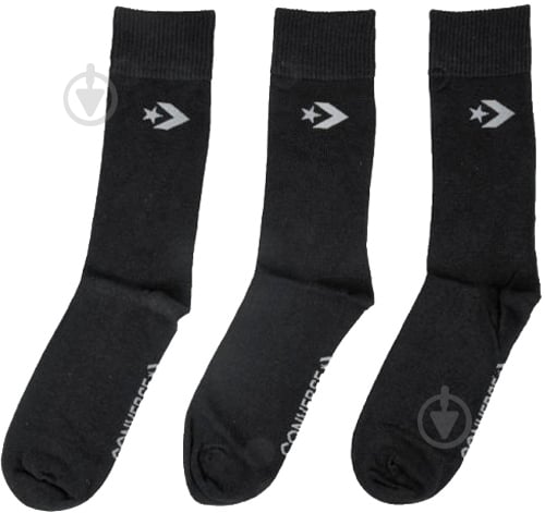Носки Converse E745B-3010 р.39-42 черный 3 шт. - фото 1 Носки Converse E745B-3010 р.39-42 черный 3 шт. - фото 1