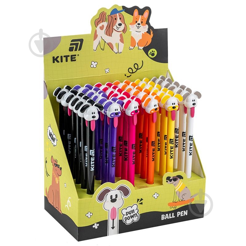 Ручка шариковая KITE Little puppy K25-028-2 - фото 4