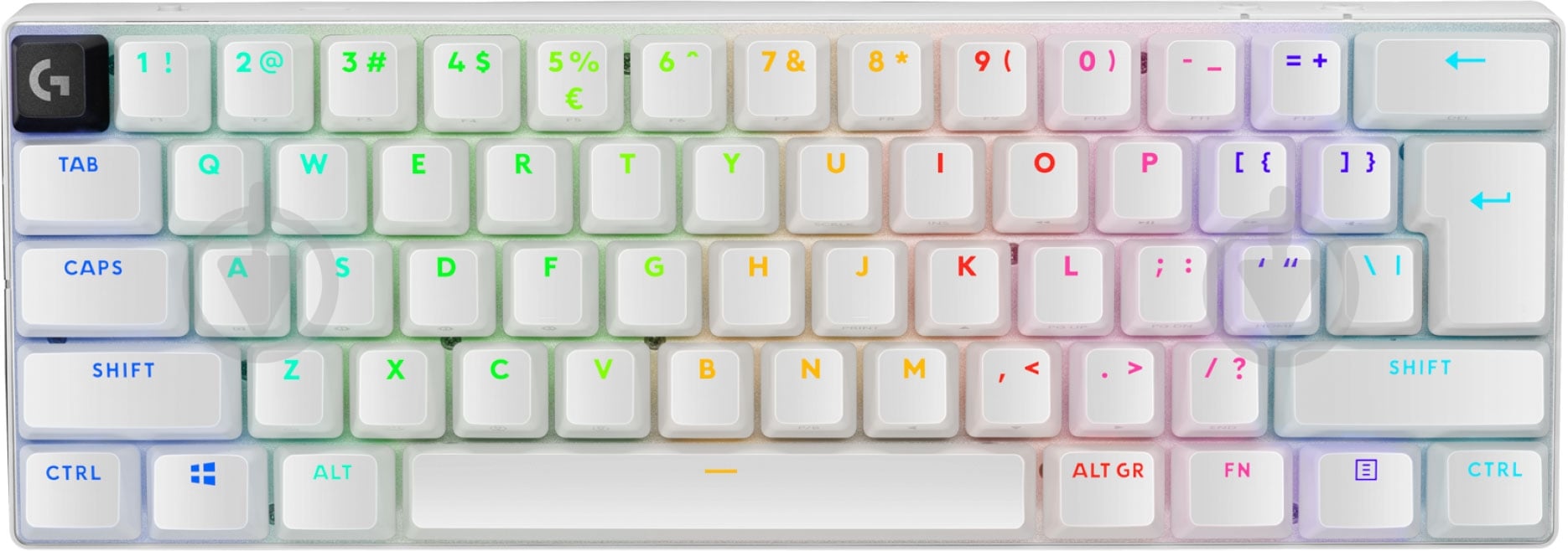 Клавиатура игровая Logitech G PRO X 60 LIGHTSPEED (920-011930) white - фото 1
