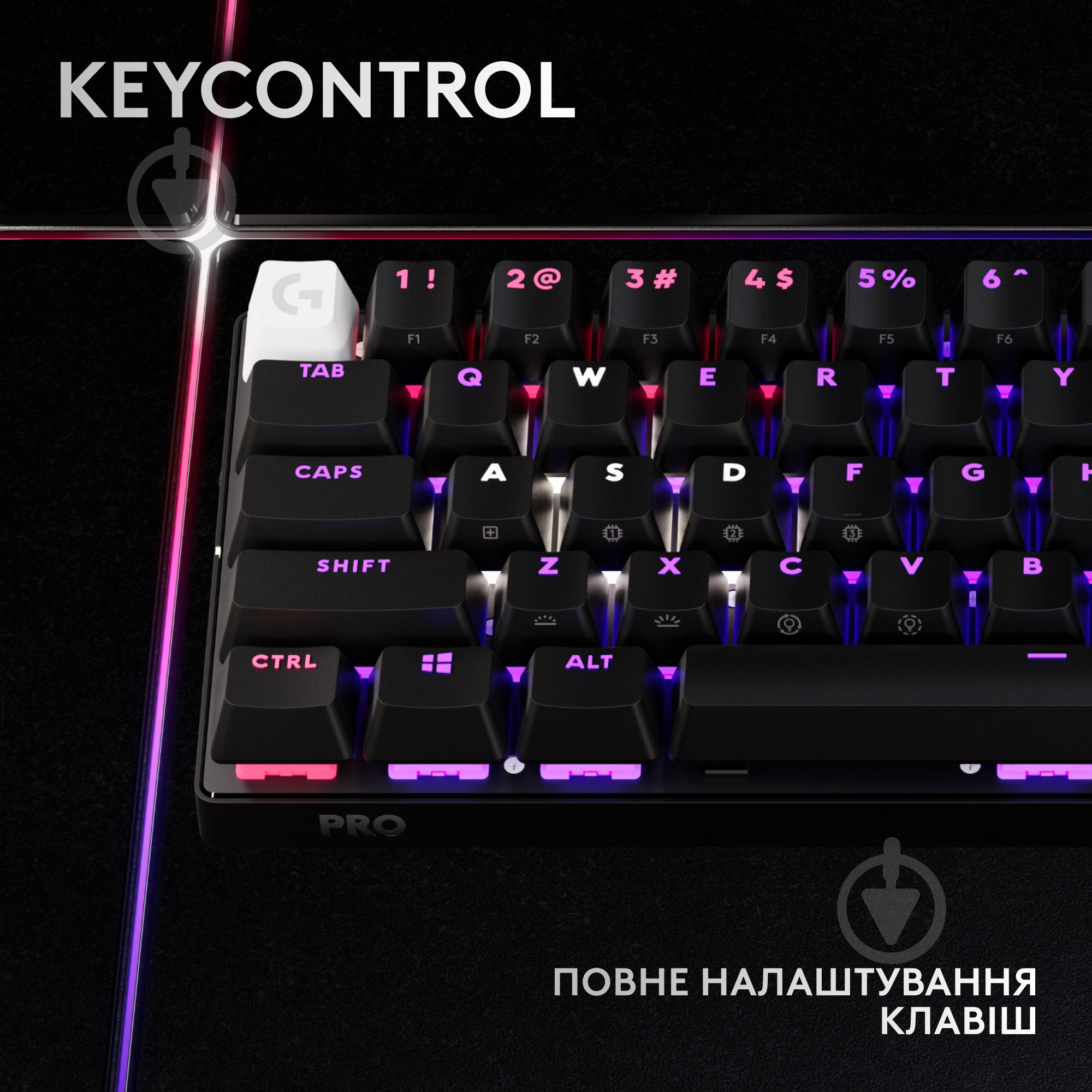 Клавиатура игровая Logitech G PRO X 60 LIGHTSPEED (920-011911) black - фото 4