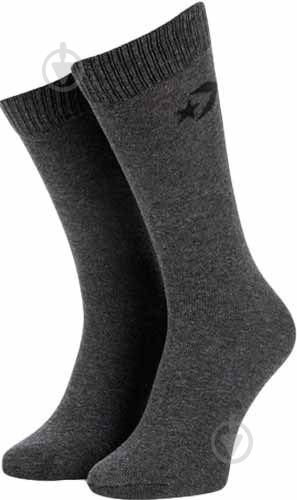 Носки Converse E745H-3020 р.43-46 черный/серый 3 шт. - фото 1