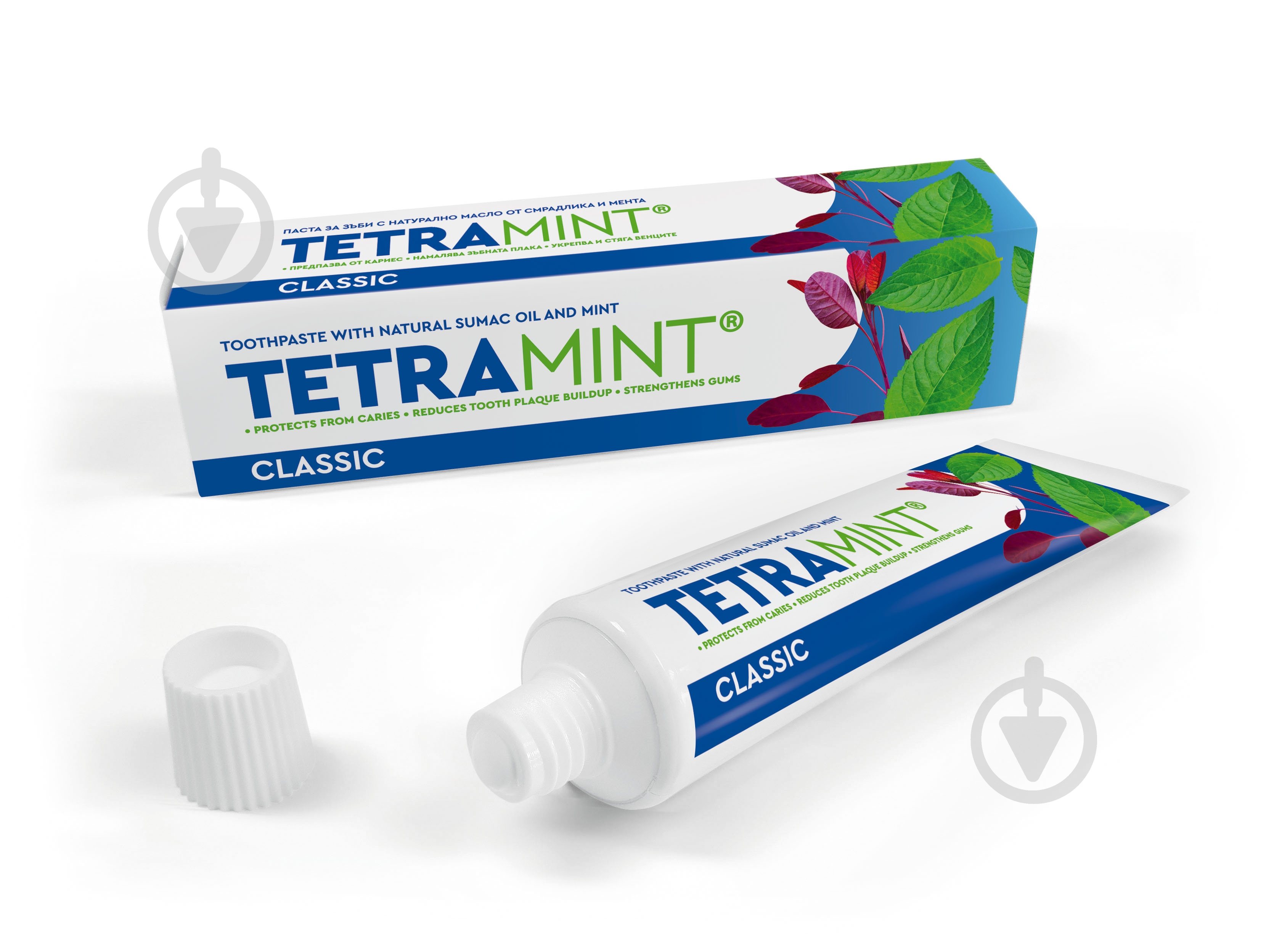 Зубная паста Tetramin Мягкая мята 65 мл - фото 2 Зубная паста Tetramin Мягкая мята 65 мл - фото 2