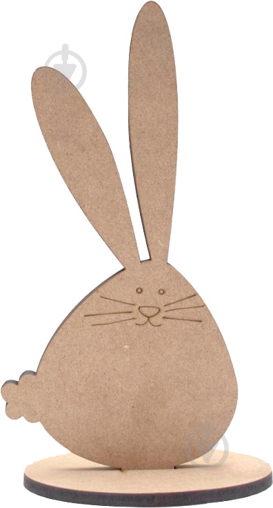 Заготівля Великодній кролик 3 на підставці 10х6х0,6 см 2 шт. - фото 1 Заготівля Великодній кролик 3 на підставці 10х6х0,6 см 2 шт. - фото 1