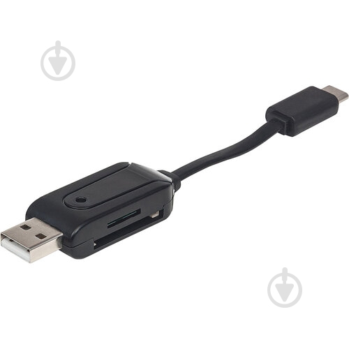 Кардридер Manhattan OTG USB Type-C/A (102018) - фото 1