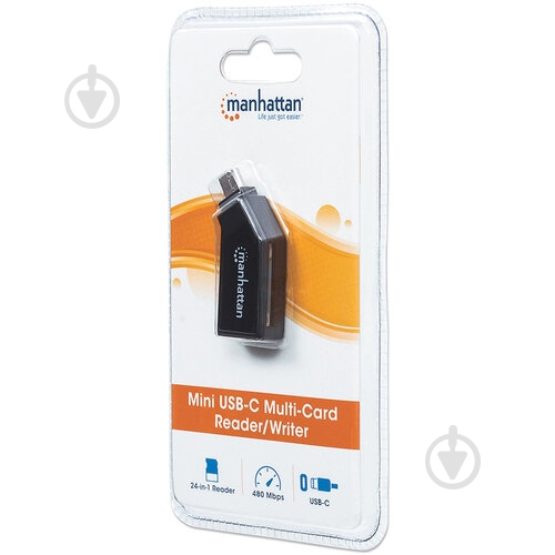 Кардридер Manhattan OTG USB Type-C (102001) - фото 2