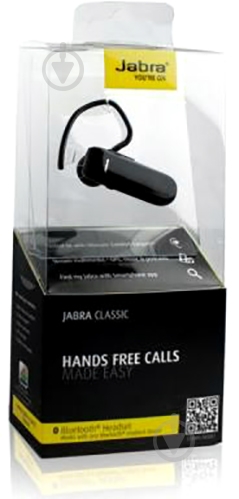 Bluetooth-гарнітура Jabra CLASSIC black (100-92300000-60) - фото 4
