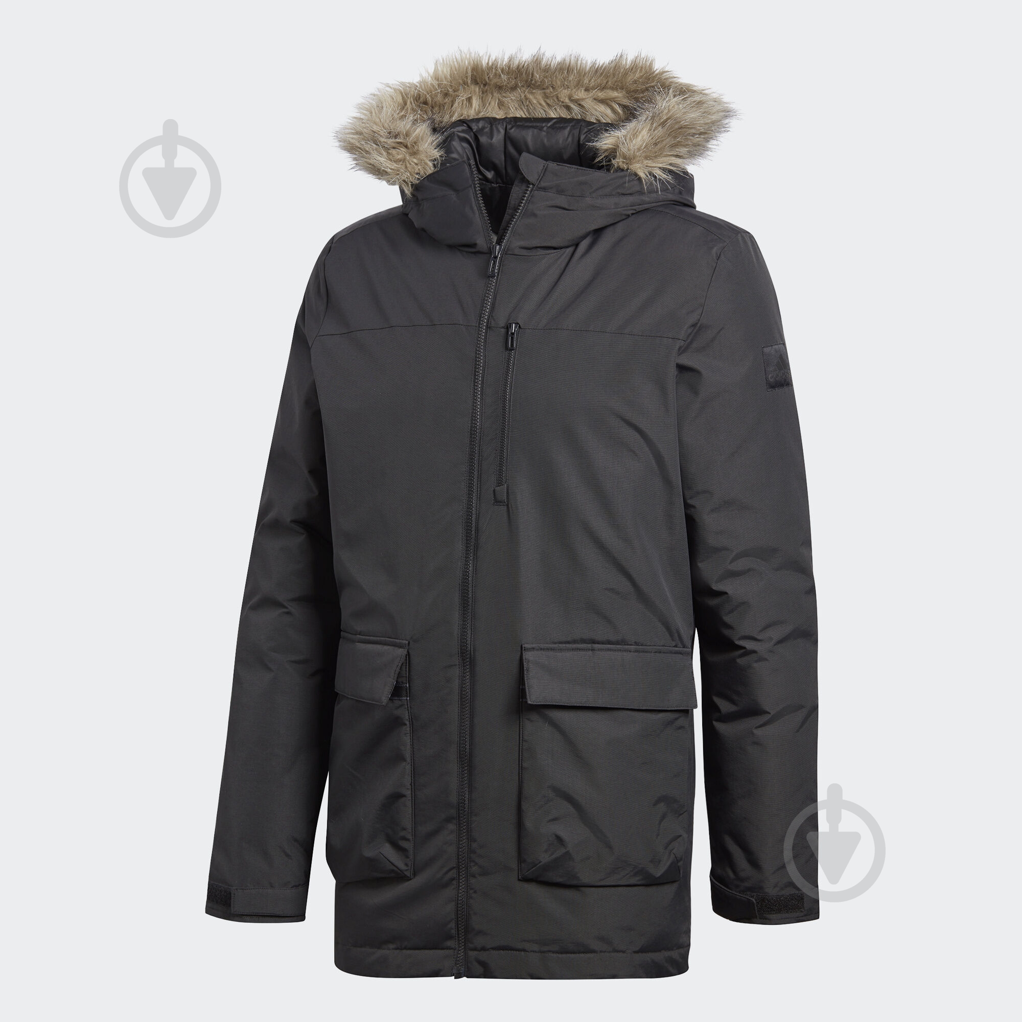Куртка-парка мужская зимняя Adidas XPLORIC Parka BS0980 р.M черная - фото 1
