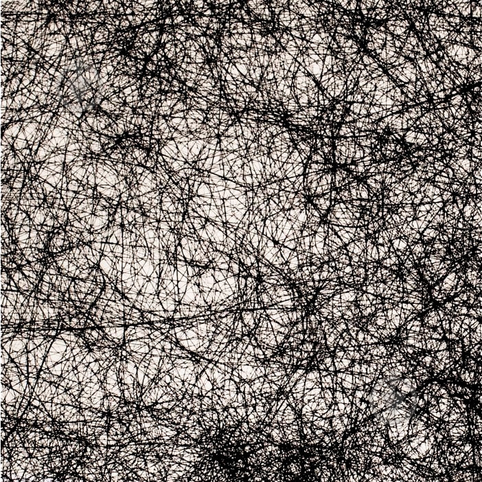 Флизелин MX61852 50х50 см черный - фото 1