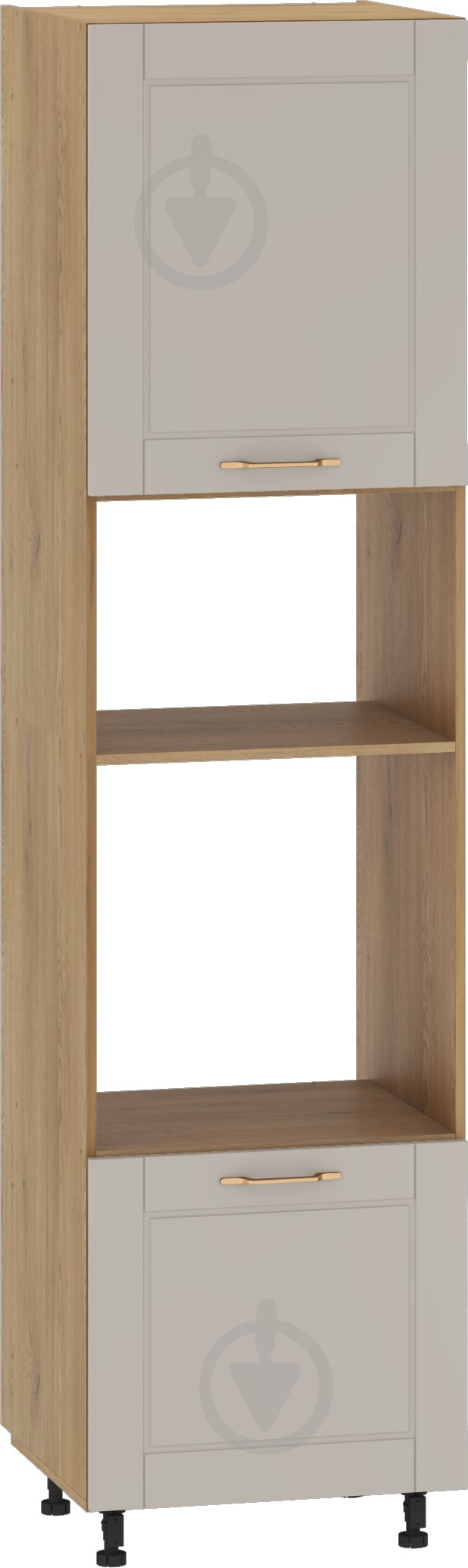 Шкаф под духовку ШДР 60/236/56 МС Амели кашемир/дуб кремона торро Грейд - фото 1 Шкаф под духовку ШДР 60/236/56 МС Амели кашемир/дуб кремона торро Грейд - фото 1