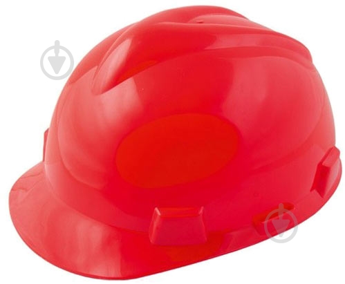 Каска MasterTool V червоний 81-1007 - фото 1