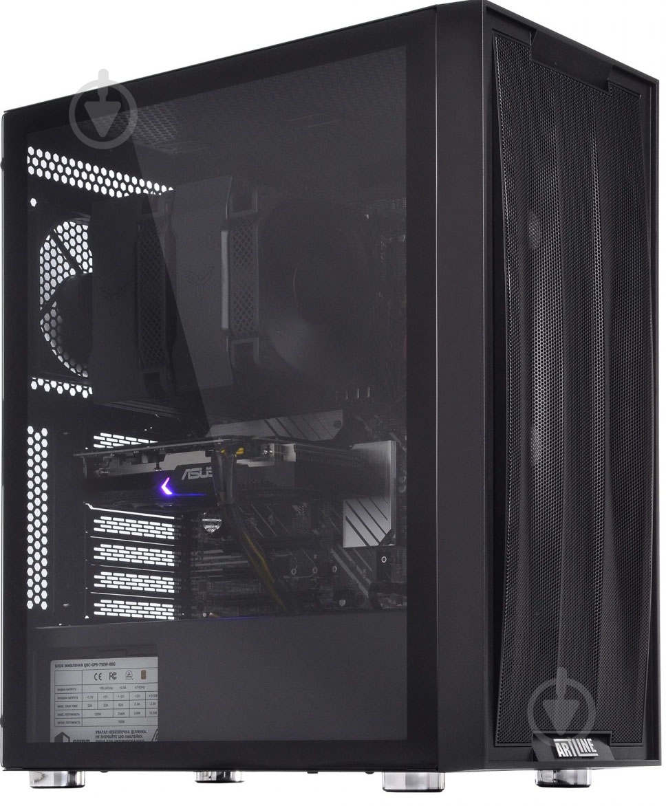 Рабочая станция Artline WorkStation W76 (W76v17) black - фото 2