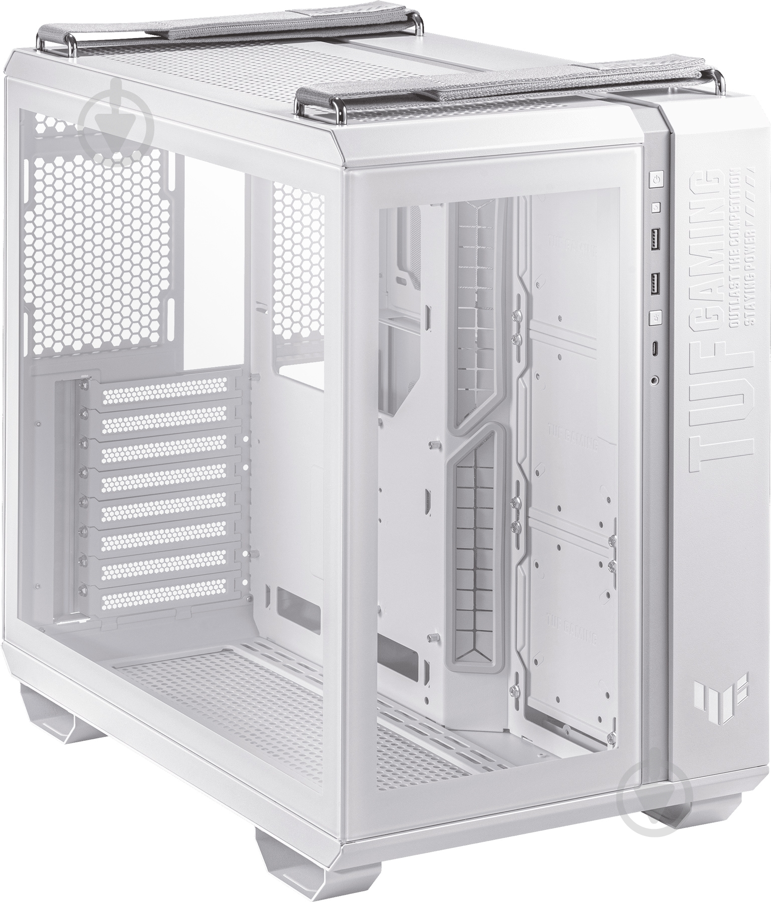 Корпус Asus TUF Gaming White без БЖ (90DC0093-B09010) - фото 9