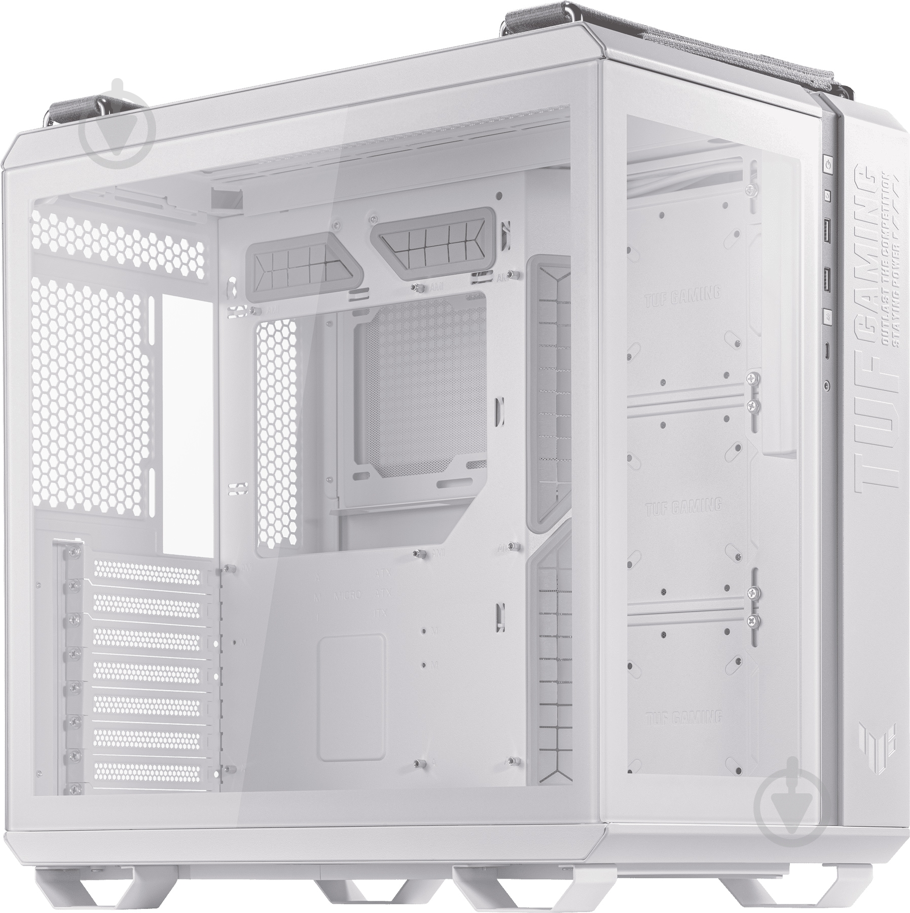 Корпус Asus TUF Gaming White без БЖ (90DC0093-B09010) - фото 4