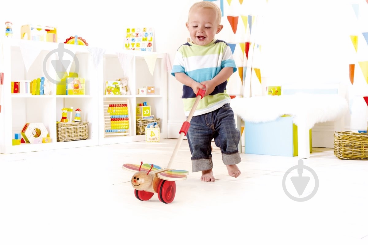 Каталка Hape Бабочка E0340 - фото 3