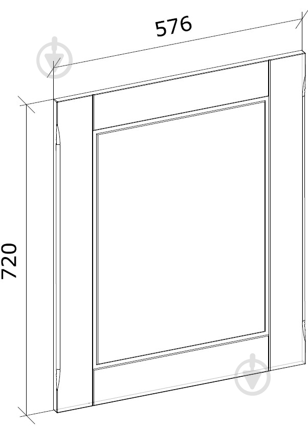 Боковина 720x576 МС Амелі кашемір/Грейд - фото 2 Боковина 720x576 МС Амелі кашемір/Грейд - фото 2