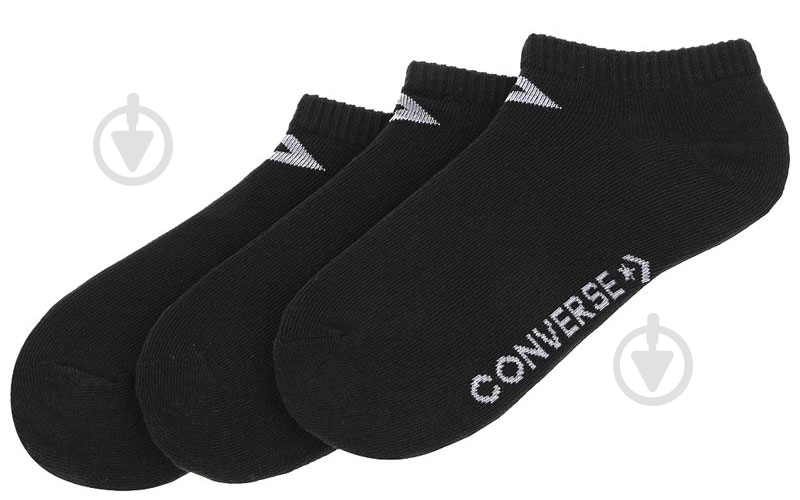 Носки Converse E751B-3009 р.35-38 черный 3 шт. - фото 1