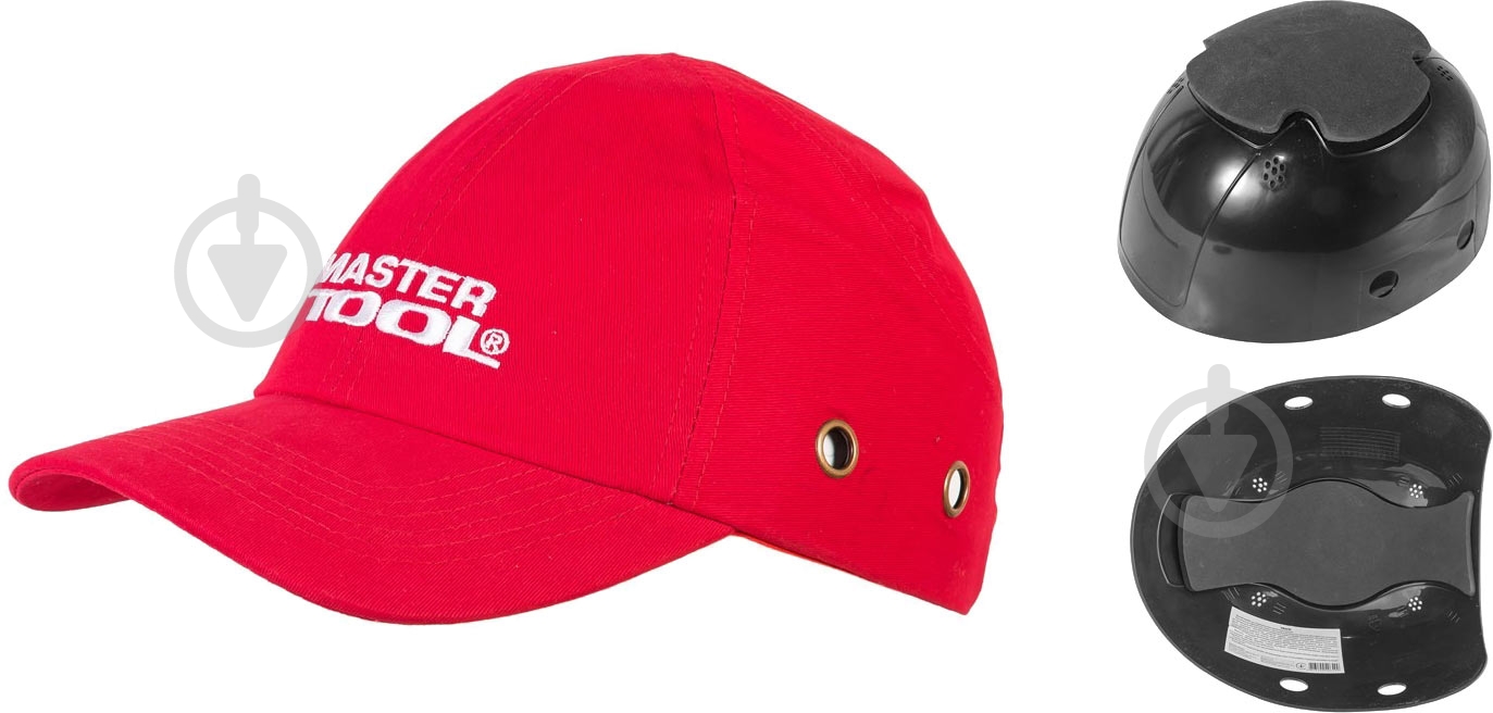 Каскетка MasterTool червоний 81-2003 - фото 1
