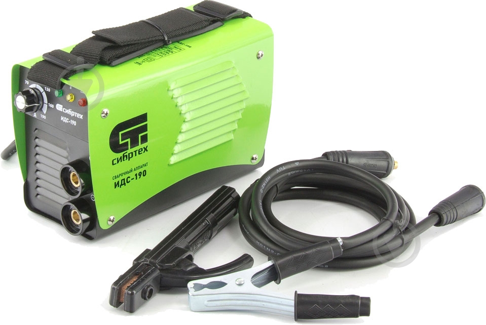 Инвертор сварочный СИБРТЕХ ИДС-190 - фото 1