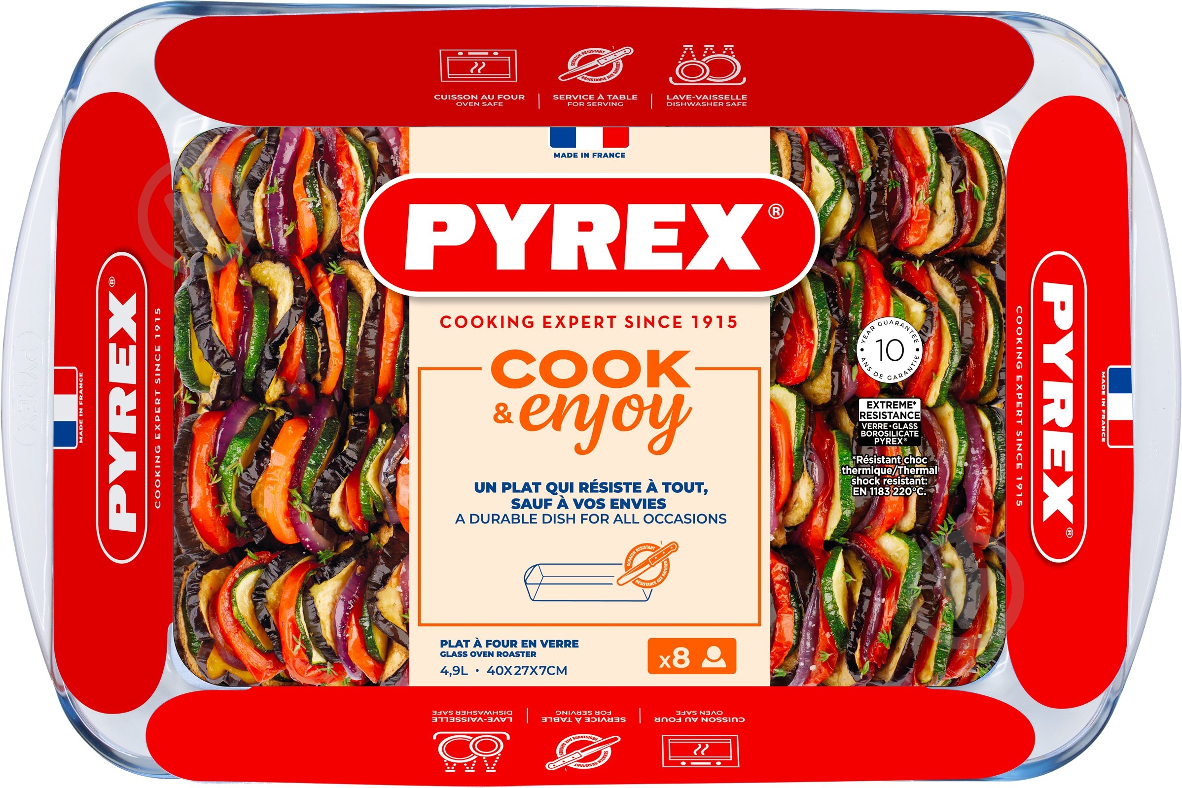 Форма Pyrex 40х27х7 см (240B000/8046) - фото 3