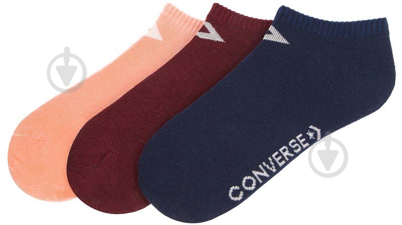 Носки Converse E751D-3009 р.35-38 разноцветный 3 шт. - фото 1