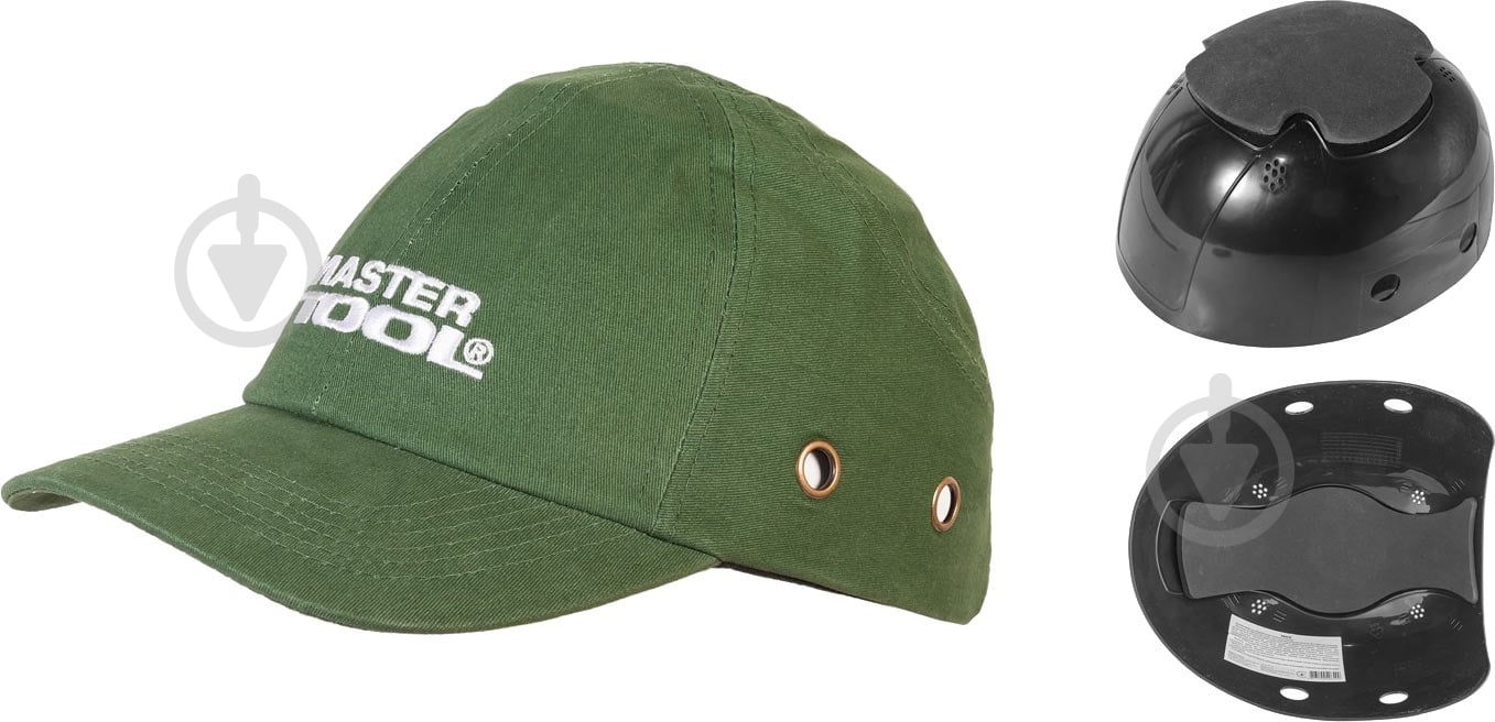 Каскетка MasterTool зеленый 81-2005 - фото 1