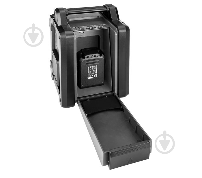 Радиоприемник аккумуляторный GRAPHITE 18,0V 58GE128 - фото 4 Радиоприемник аккумуляторный GRAPHITE 18,0V 58GE128 - фото 4