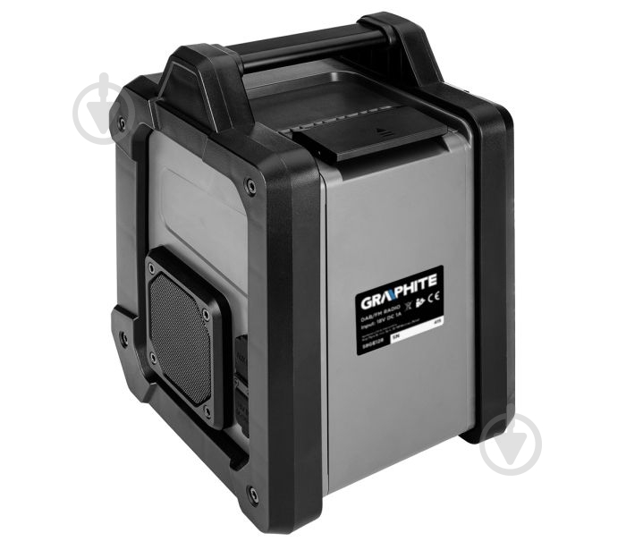 Радиоприемник аккумуляторный GRAPHITE 18,0V 58GE128 - фото 3 Радиоприемник аккумуляторный GRAPHITE 18,0V 58GE128 - фото 3
