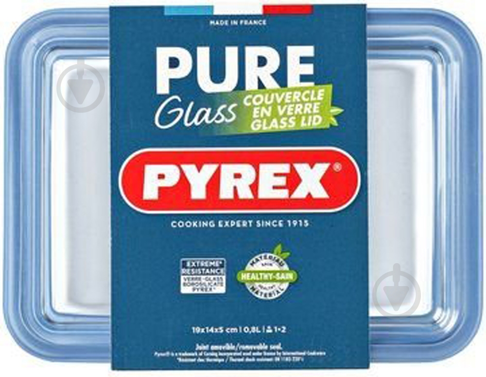 Форма Pyrex Pure Glass 22х17х7 см (242A000/8045) - фото 5 Форма Pyrex Pure Glass 22х17х7 см (242A000/8045) - фото 5