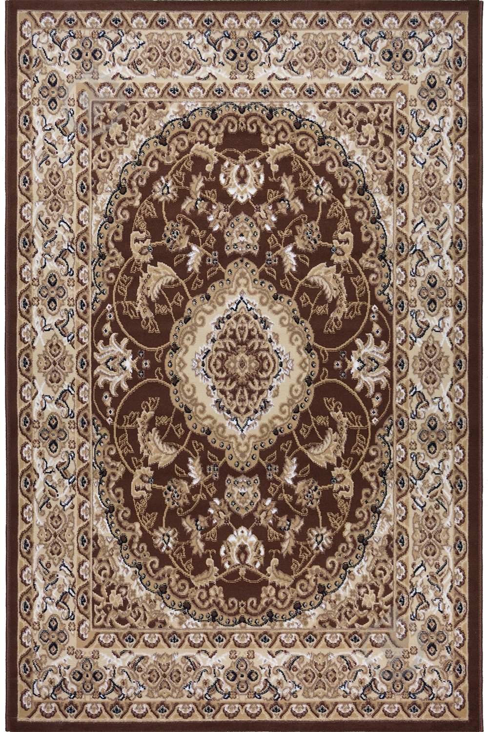 Ковер SAG GILAMLARI Almira 2304 2x3 м Choco/Cream - фото 1 Ковер SAG GILAMLARI Almira 2304 2x3 м Choco/Cream - фото 1